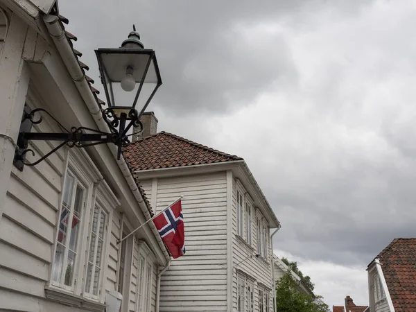 La città di Stavanger in norway — Foto Stock