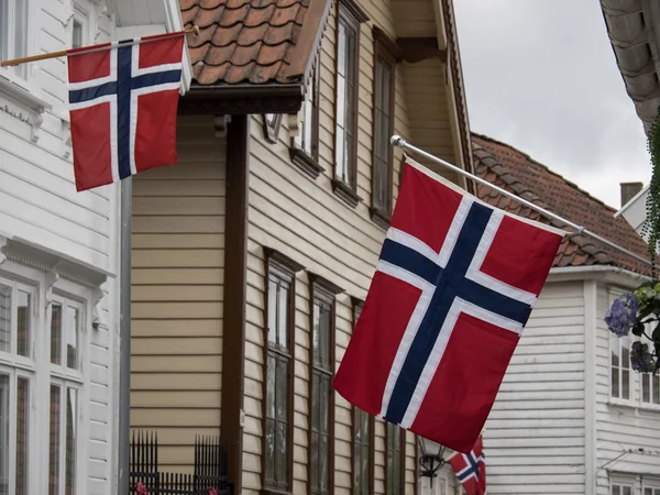 Staden Stavanger i Norge — Stockfoto