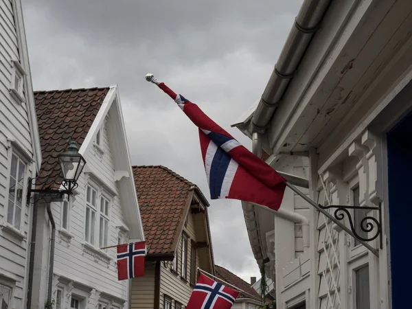 Norveç 'teki Stavanger şehri. — Stok fotoğraf