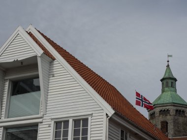 Norveç 'teki Stavanger şehri.