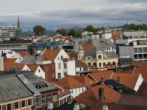 A cidade de Stavanger em norway — Fotografia de Stock