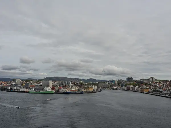 Miasto Stavanger w Norwegii — Zdjęcie stockowe