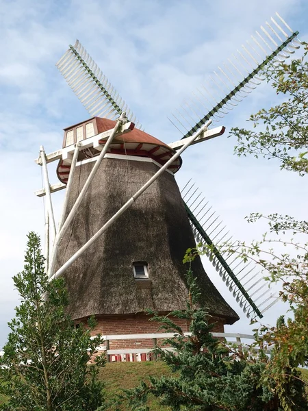 Windmühlen in Deutschland — Stockfoto