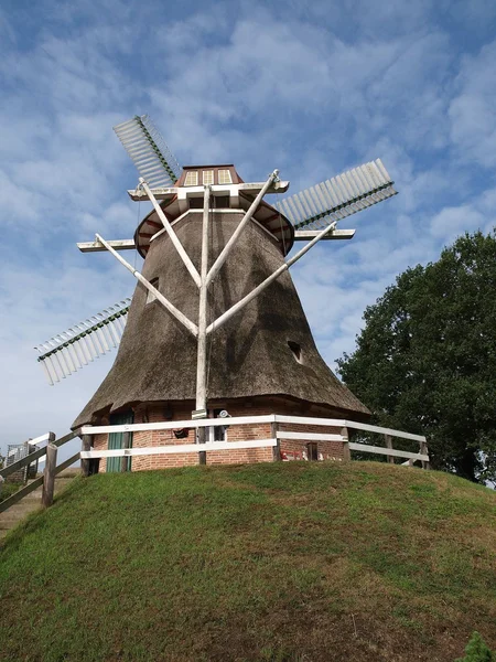Windmühlen in Deutschland — Stockfoto