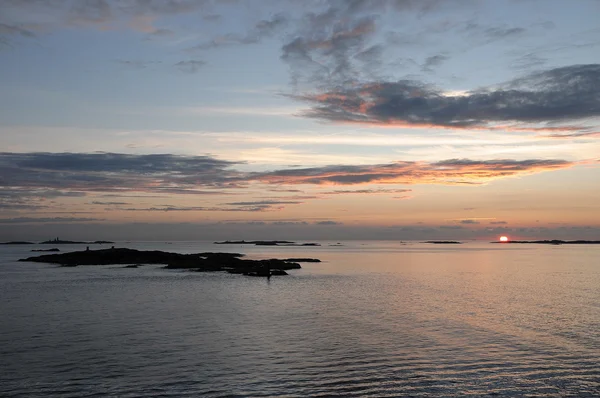 La costa de Suecia — Foto de Stock