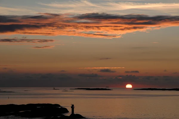 A costa da Suécia — Fotografia de Stock