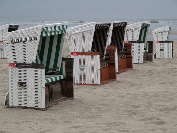 Isola tedesca nel Mare del Nord — Foto Stock