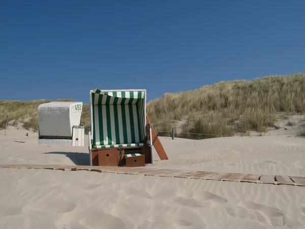 Der Strand von Baltrum — Stockfoto