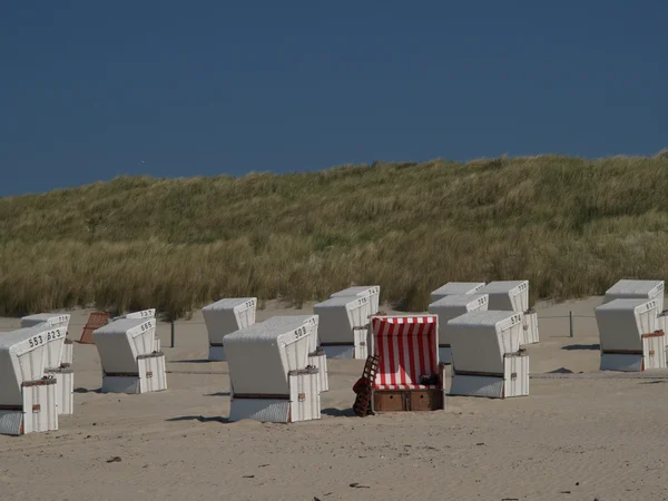 Der Strand von Baltrum — Stockfoto