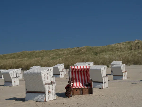 Der Strand von Baltrum — Stockfoto