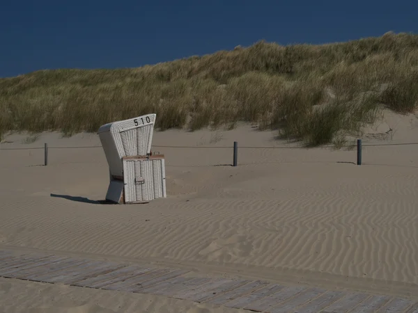 Na plaży baltrum — Zdjęcie stockowe