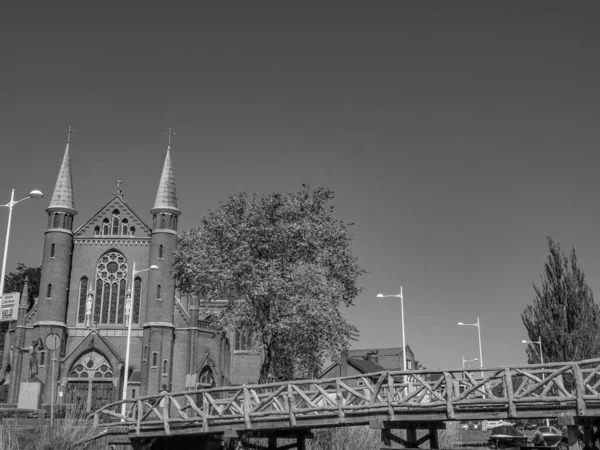 Город Алкмар Нидерландах — стоковое фото