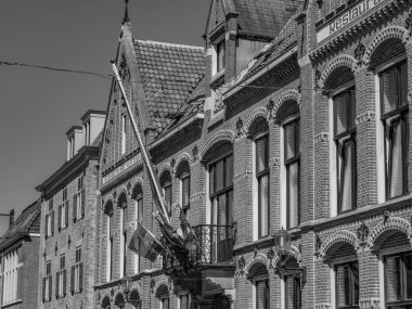 Hollanda 'daki Alkmaar şehri.