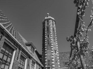 Hollanda 'daki Alkmaar şehri.