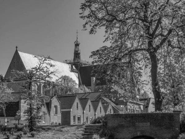 Miasto Alkmaar Holandii — Zdjęcie stockowe