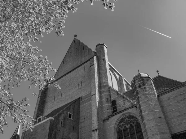 Staden Alkmaar Nederländerna — Stockfoto