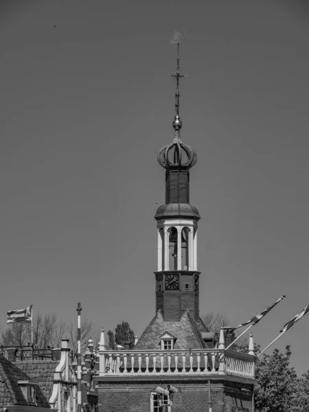 Cidade Amsterdam Nas Terras Baixas — Fotografia de Stock