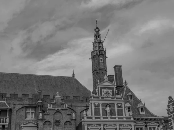 Місто Амстердам Внутрішніх Краях — стокове фото