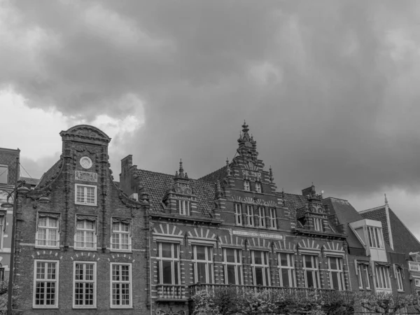 Cidade Amsterdam Nas Terras Baixas — Fotografia de Stock