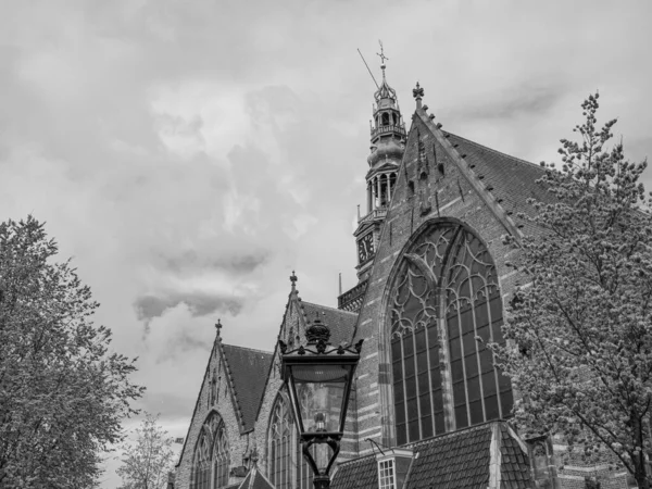 Die Stadt Amsterdam Den Niederlanden — Stockfoto