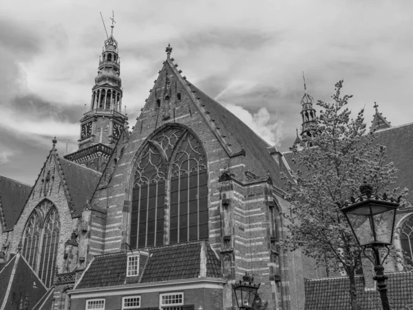 Staden Amsterdam Underlandet — Stockfoto