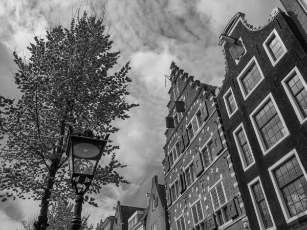 Città Amsterdam Nei Paesi Bassi — Foto Stock