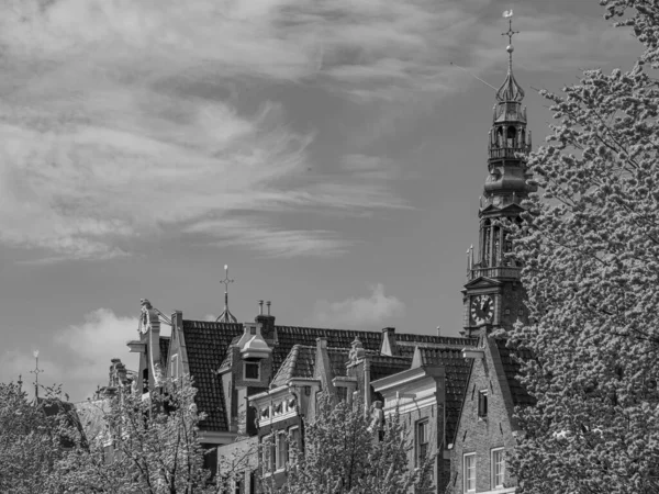 Ville Amsterdam Aux Pays Bas — Photo