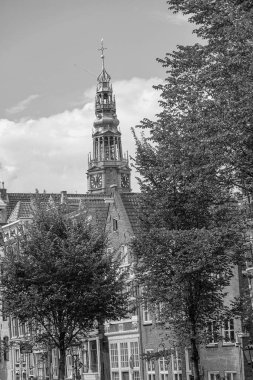 Hollanda 'daki Amsterdam şehri.