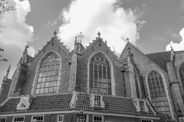 Hollanda 'daki Amsterdam şehri.