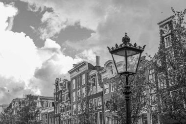 Hollanda 'daki Amsterdam şehri.
