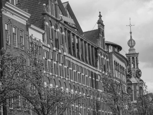 Hollanda 'daki Amsterdam şehri.