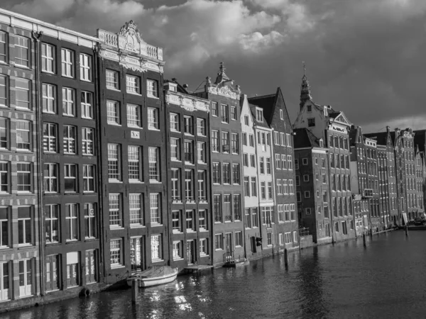 Città Amsterdam Nei Paesi Bassi — Foto Stock