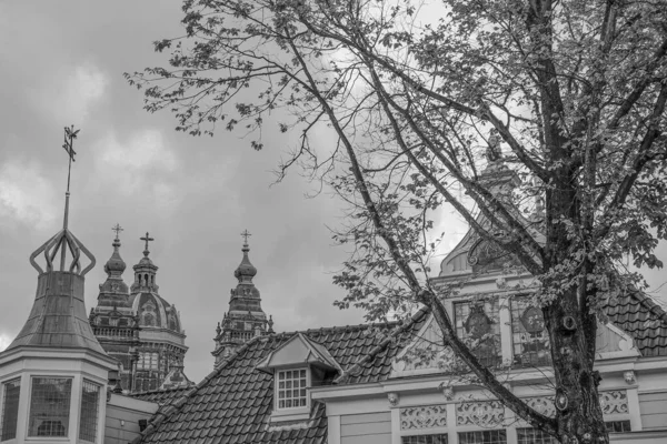 Città Amsterdam Nei Paesi Bassi — Foto Stock