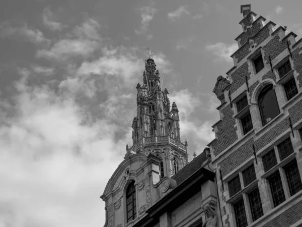 Ciudad Antwerp Belgium — Foto de Stock