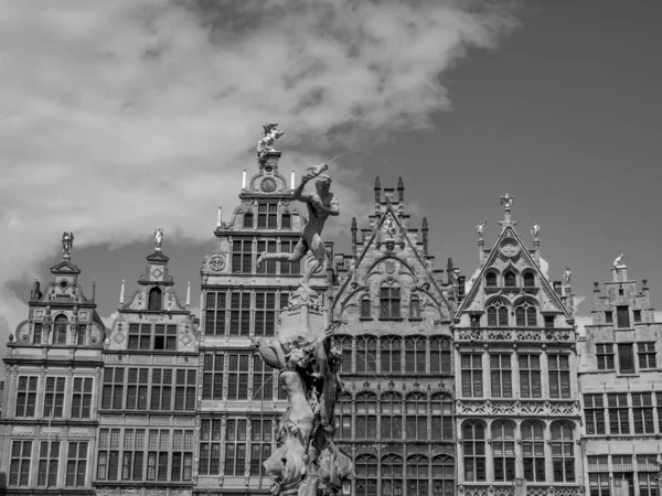 Città Antwerp Belgium — Foto Stock