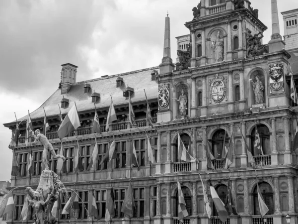 Città Antwerp Belgium — Foto Stock