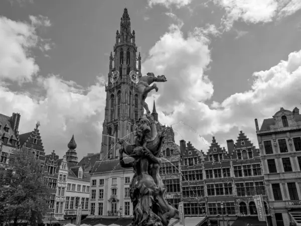 Città Antwerp Belgium — Foto Stock