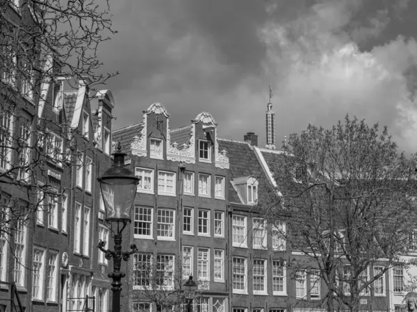 Nederlandse Stad Amsterdam — Stockfoto