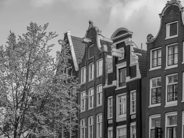 Die Holländische Stadt Amsterdam — Stockfoto