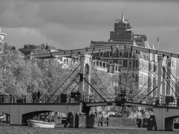 Ciudad Holandés Amsterdam — Foto de Stock