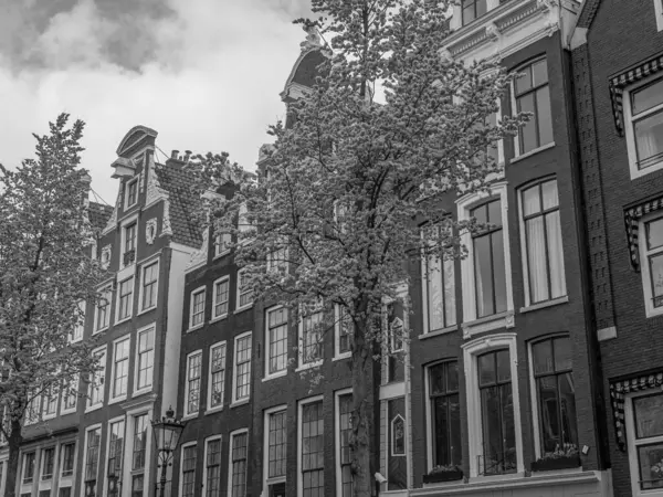 Die Holländische Stadt Amsterdam — Stockfoto