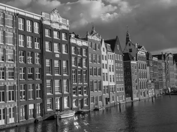 Ciudad Holandés Amsterdam — Foto de Stock