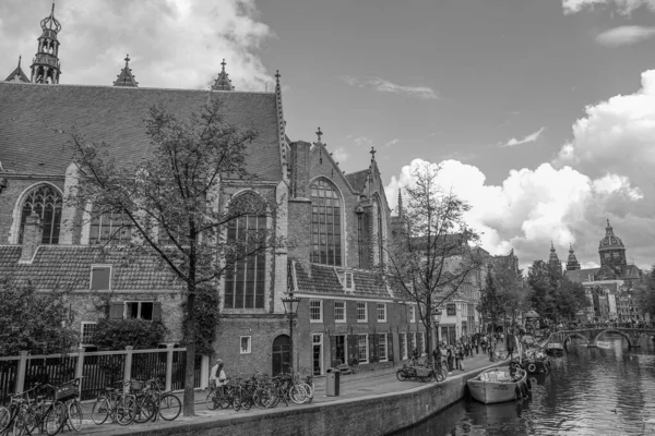 Ciudad Holandés Amsterdam — Foto de Stock