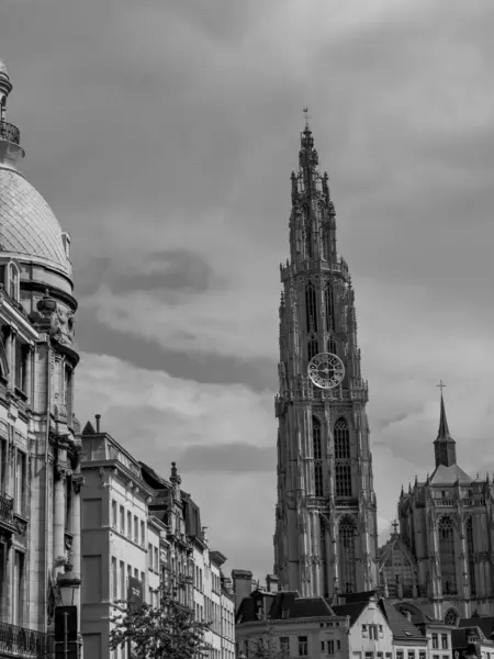 Cidade Antwerp Bélgica — Fotografia de Stock