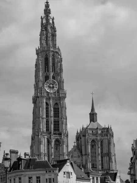 Cidade Antwerp Bélgica — Fotografia de Stock