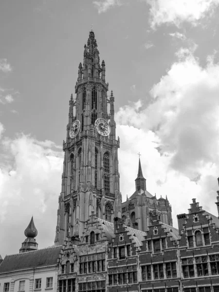 Cidade Antwerp Bélgica — Fotografia de Stock