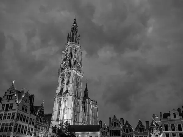 Città Antwerp Belgium — Foto Stock