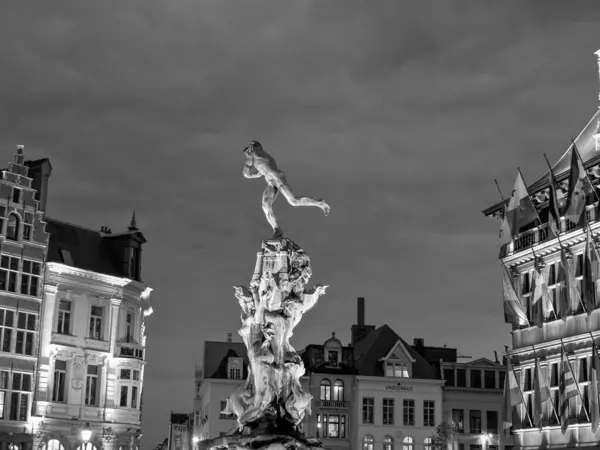 Stad Antwerp België — Stockfoto