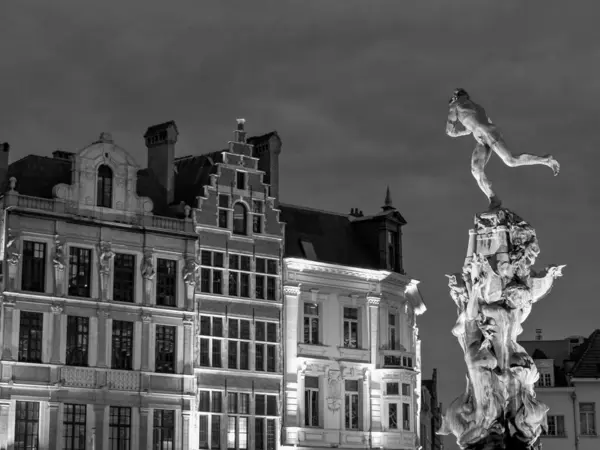 Cidade Antwerp Bélgica — Fotografia de Stock