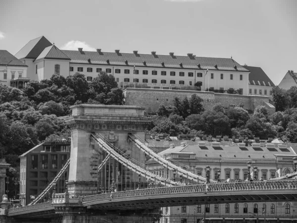 Staden Budapest Vid Floden Danube — Stockfoto
